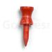 Golf Tees Etc Step Down Red Golf Tees 1 1/4 Inch Strong & Light Weight Accessory Tool For Golf Sports - (1000 Of Pack)