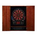 Viper Metropolitan Cinnamon Soft Tip Dartboard Cabinet and Viper 800 Electronic Dartboard