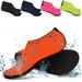 Gustave Unisex Barefoot Water Skin Shoes Aqua Socks for Beach Swim Surf Yoga Exercise Orange XL