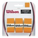 Wilson Pro Overgrip Comfort 3 pack - for Tennis Badminton Squash - Choice of 8 colors