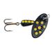 Panther Martin PMSP_4_B Spotted Teardrop Spinners Fishing Lure - Black - 4 (1/8 oz)