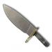 Hunting Knife Blade Blank 022 - 9Cr18MoV Stainless Steel - 5 1/2 OAL
