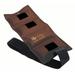 The Cuff Original Adjustable Ankle and Wrist Weight for Yoga Dance Running Cardio Aerobics Toning and Physical Therapy. 0.5 lb - Walnut