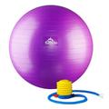 2000 lbs Professional Grade Stability Ball with Pump Purple - 55 cm
