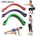 TSV Exercise Resistance Bands Strength Workout Bands for Women & Men Fitness for Training at Home or Gym Light Medium & Heavy Resistance Levels