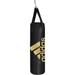 Adidas Speed Home Gym Heavy Bag for Boxing MMA Kick Boxing Training Fitness and Cardio Workout Filled for Men & Women Black Gold 3 4 5 Ft