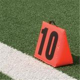 Solid Sideline Markers 5pc Set Football Field Equipment