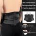 Women Men Breathable Double Pull Lumbar Lower Back Waist Support Brace Belt Waist Trainer Sweat Slim Belt For Sports Pain Relief