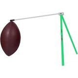 Kickoff! Football Holder --- Football Place Holder Kicking Tee -- Use with Foot ball Field Goal Post or Football Kicking Net (Green and Silver)