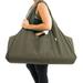 Yogiii Large Yoga Mat Bag | The Original YogiiiTotePRO | Large Yoga Mat Tote Sling Carrier with Side Pocket | Fits Most Size Mats (Olivine Green)