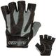 Contraband Black Label 5150 Mens Pro Leather Fingerless Weight Lifting Gloves - Durable Light - Medium Padded Split Leather Gym Gloves - Perfect Classic Lifting Gloves (Pair) (Gray Small)