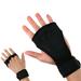 HJZ Training Gloves with Wrist Support Weightlifting & Fitness-Silicone Padding Pull Up Cross Training WODs Gym Workout