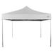 Impact Canopy 10 x 10 Pop Up Canopy Tent Straight Leg Shelter Ultra Light Aluminum Frame UV Coated Canopy Accessories White