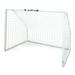 Mylec Ultra Pro2 Soccer Goal Easy Assembly Nylon Net Portable Foldable Sleeve Netting System Plastic PVC Tubing (White 15 pounds)