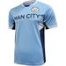 Icon Sports Men Manchester City Licensed Soccer Poly Shirt Jersey - Custom Name and Number - -12 Medium