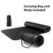 Yoga Pilates Mat High Density NBR Thick Gym Exercise Mat 72 x 24 x 0.4