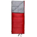 Ozark Trail 50-Degree Warm Weather Rectangular Sleeping Bag Red 33 x75