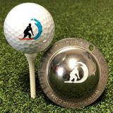 Tin Cup Golf Ball Custom Marker Alignment Tool (Surf s Up)