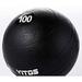 Vitos Fitness Exercise Slam Medicine Ball 10 to 70 Pounds | Durable Weighted Gym Accessory Strength Conditioning Cross Training Core Squats Lunges Spike Ball Rubber Weight Workout (100)