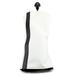 Hurricane Golf Racer Hybrid Headcover White/Black Synthetic Leather