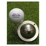 Tin Cup Golf Ball Custom Marker Alignment Tool (Route 66)