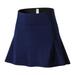 Women s High Waist Sports Skirt Pants Yoga Fitness Tennis Skirt Lined With Anti-light Running Short Skirt