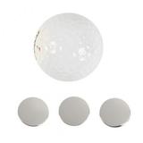Nickel-plated Set Of Three Silver-tone Gift Boxed Golf Ball Markers Q-GM21846