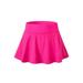 Women Athletic Quick-drying Workout Short Active Tennis Running Skirt with Built in Shorts