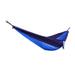 Bliss Hammocks To Go Hammock in a Bag Travel Hammock Rip-Stop Polyester Dual-Color Fabric Portable Camping Hammock Supports up to 260-Pounds for Camping Hiking and Outdoors-Royal Bliss