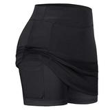 RYDCOT Women s Tennis Skirts Shorts Elastic Sports Golf Pockets Skorts