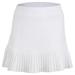 Little Miss Tennis Girls` Mini Pleat Tennis Skort White ( X-Small White )