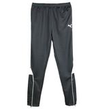 PUMA Big Boys Activewear Active Bottoms- Athletic Mesh Pants - Pure Core Soccer Pants - Black - Large