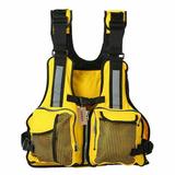 Tetyseysh Adult Adjustable Buoyancy Aid Sail Kayak Canoeing Fishing Jacket Vest