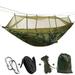 Sirius Survival Camping Hammock With Mosquito Net - Lightweight & Portable Parachute Hammock - Camouflage