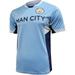 Icon Sports Men Manchester City Licensed Soccer Poly Shirt Jersey - Custom Name and Number - -12 Small