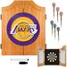 NBA Los Angeles Lakers Wood Dart Cabinet Set