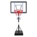 Ktaxon 45 - 53 Adjustable Pool Basketball Hoop Portable Poolside Swimming Basketball Goal for Indoor and Outdoor