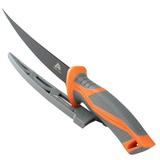 Ozark Trail 7 German 4116 Stainless Steel Straight Edge Pro Fillet Knife Orange