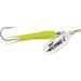 Mepps Flying C Fishing Lure Hot Chartreuse Silver 5/8 Oz - FC58P HC-S