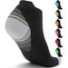 1/2/3/6 Pairs Low Cut Compression Running Socks Sport Compression Ankle Socks best for for Runners Plantar Fasciitis Arch Support Endurance & Cycling