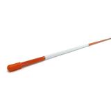 The ROP Shop | Pack of 400 Orange Snow Poles 48 inches 1/4 inch With Armor Cap & Tapered End