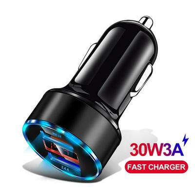 Must Have Aœª Dual Usb Car Charger Aluminum Quick Charge Qc3 0 Charging Adapter Mobile Phone Power Adapter For Iphone Cellphones From Eston Accuweather Shop