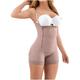 LT.ROSE 21111 Butt Lifter Shapewear Bodysuit for Women Mid Thigh Tummy Control Girdle for Daily Use | Fajas Colombianas Reductoras Cocoa 2XL Brown