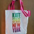 Kate Spade Bags | Kate Spade Ombre Canvas Bag. Bnwt A4 | Color: Pink/White | Size: Os