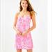 Lilly Pulitzer Dresses | Beautiful Pink Sorbet Lilly Dress Lined | Color: Pink | Size: M