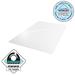 "Advantagemat Anti-Microbial Rectangular Chair Mat for Carpets up to 3/8"" - 48"" x 60"" - Floortex FRAB1115026EV"