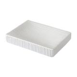 Wrought Studio™ Hotelier Soap Dish Ceramic in Gray | 0.79 H x 4.72 W x 3.54 D in | Wayfair DF6BD1A288254433993B12975BD20B23