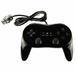 Cablevantage Pro Classic Game Controller Pad Console Joypad for Nintendo Wii Remote Black