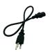 Kentek 2 Feet Ft AC Power Supply Cord Cable Plug for Microsoft Xbox 360 Brick Charger Adapter