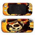 Nintendo Switch Lite Skins Decals Vinyl Wrap - decal stickers skins cover -Skull Girl Dia de Los Muertos Paint